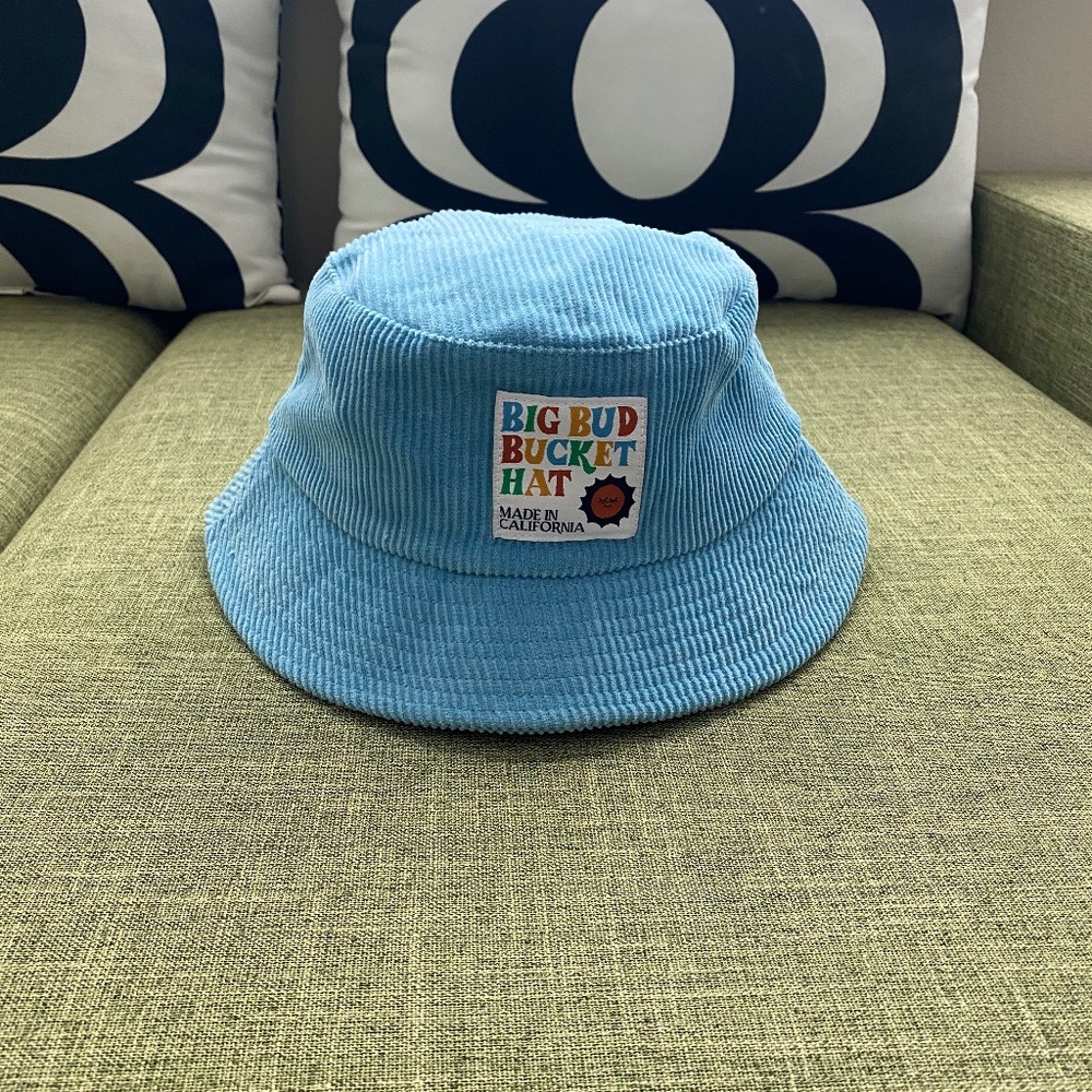 NWOT Big Bud Press Bucket Hat Baby Blue Unisex
